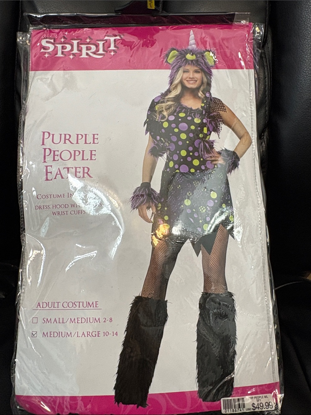Spirit Purple People Eater Women’s Costume - Purple & Green
